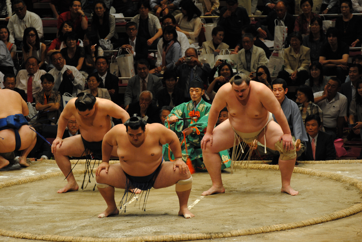 Sumo comes to town.