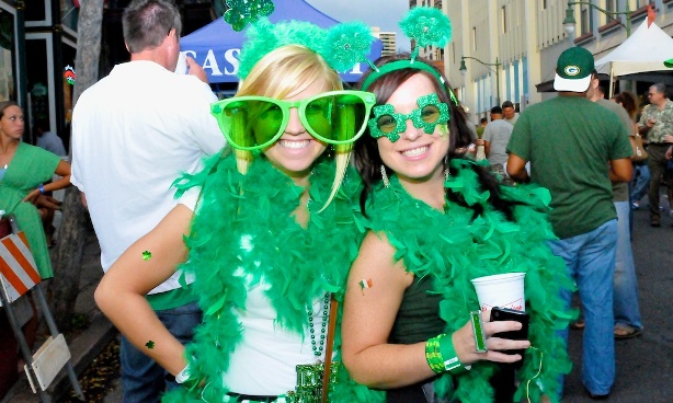 St Patricks Day Party Girls