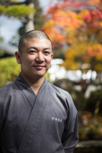 Eko-in monk Nobuhiro Tamura. Photo: Jason Haidar