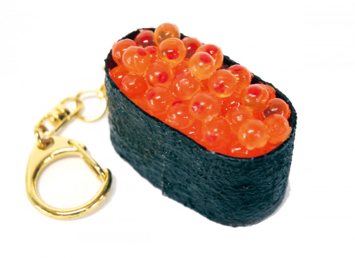 ikura-sushi-keychain